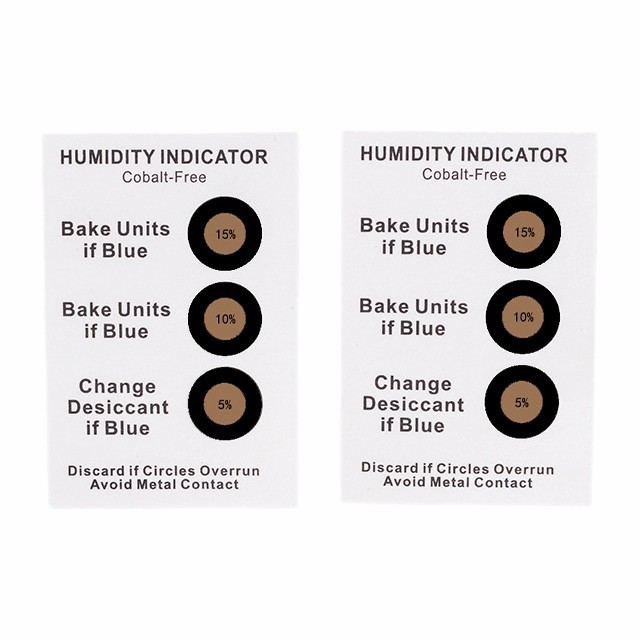 3-Spot Cobalt-Free Humidity Indicator Card factory
