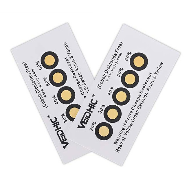 5-Spot Halogen-Free & Cobalt-Free Humidity Card factory